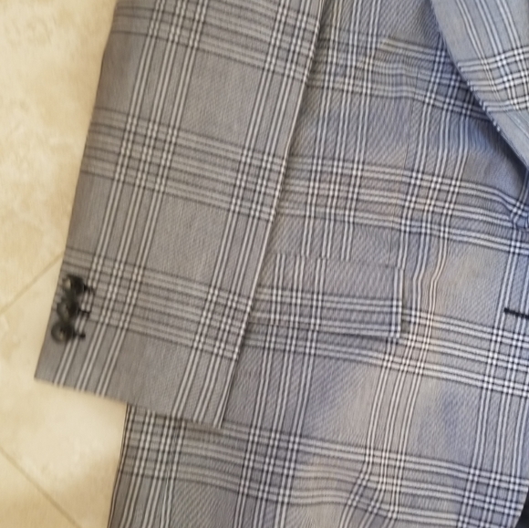 Zara Women's Plaid Blazer M - Picture 5 of 9